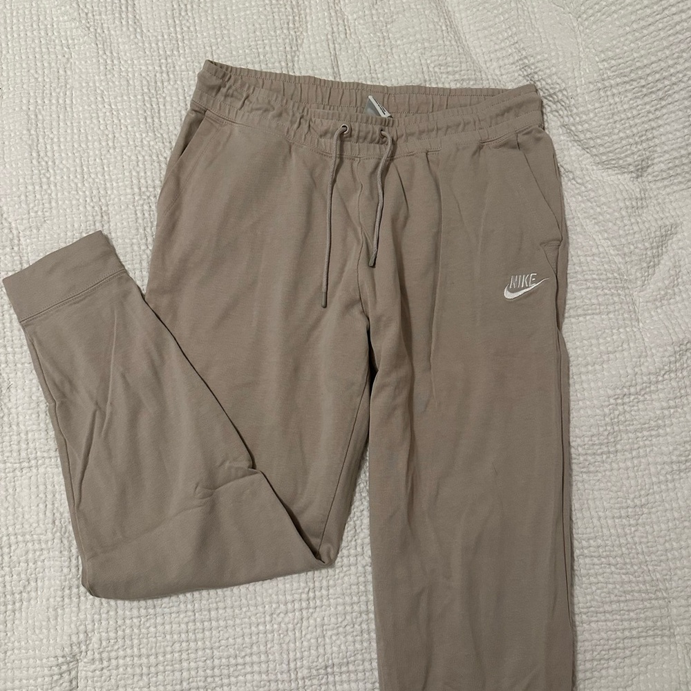 Nike beige cotton Joggers